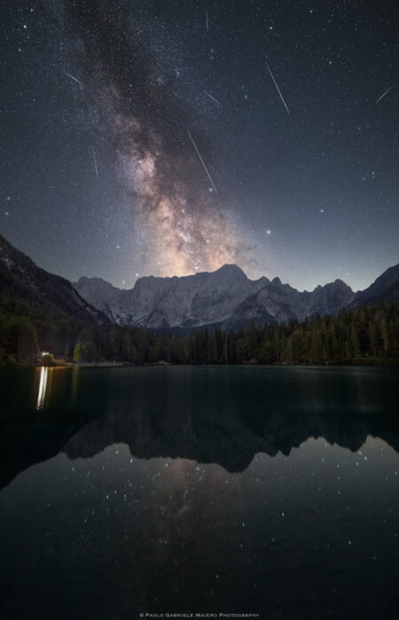 Via Lattea Laghi di Fusine Via Lattea Laghi di Fusine