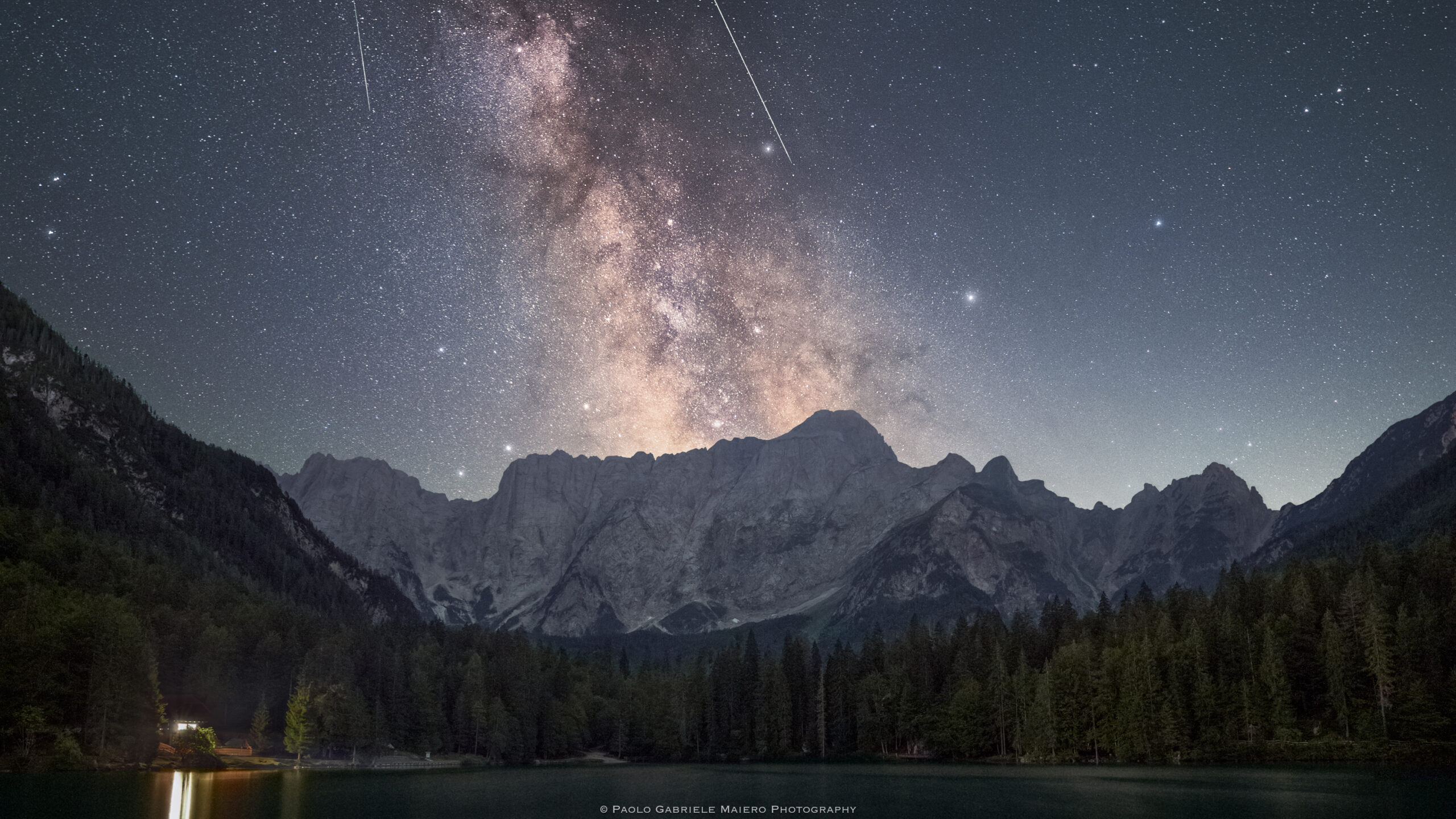 Workshop fotografia notturna Laghi di Fusine